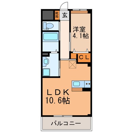 インペリアルシャトーの物件間取画像